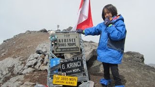 Gadis kecil Metta di Gunung Kerinci 24   26 desember 2015