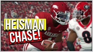 College Football Revamped | NCAA 14 | Heisman Chase! | Arkansas Dynasty | Ep. 30