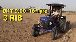 Farmtrac 60 T20 with bkt 9.00-16 front tyre | 3 rib tractor tyre