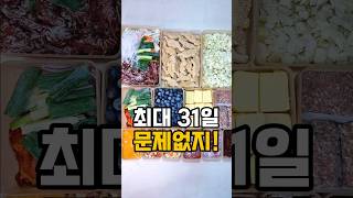 보관 최대 31일 주방템 추천 밀폐용기 모프레시