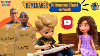 Le pauvre Amir Déménage : Un Touchant Dessin Animé en Français sur le Nouveau Départ en Famille 🏡✨