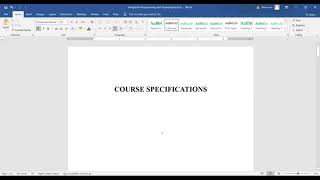 Introduction to Integrative Programming and Technologies