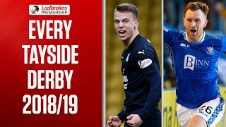 Dundee v St. Johnstone | This Season's Tayside Derby Highlights | Ladbrokes Premiership