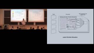 David Blei: Probabilistic Topic Models and User Behavior