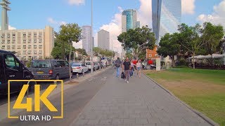 City Walk through Tel Aviv-Yafo, Israel - 4K Walking Tour with City Sounds
