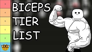 Biceps Exercise Tier List (Simplified)