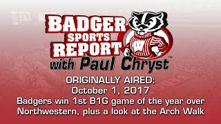 Badger Sports Report with Paul Chryst - UW 33 Northwestern 24