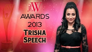 Madhavan is very Lucky | Trisha Speech at JFW Achievers awards | Excellence in Entertainment | JFW