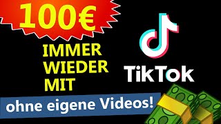 100 Euro 💰mit TikTok online Geld verdienen ohne Erfahrung (Komplette Strategie für Anfänger🤓)