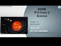 #PT3​ #KSSM​ #Science​ | Form 2| Chapter 12 | Solar System | Part 1/3, En + Cn