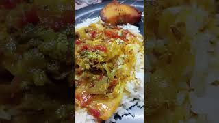 Rui mach bhaja,rui macher matha diye daal, beguni #Shorts#recipe