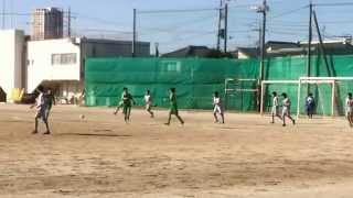 20141207 U13 市川中学校VSフェリーチェ