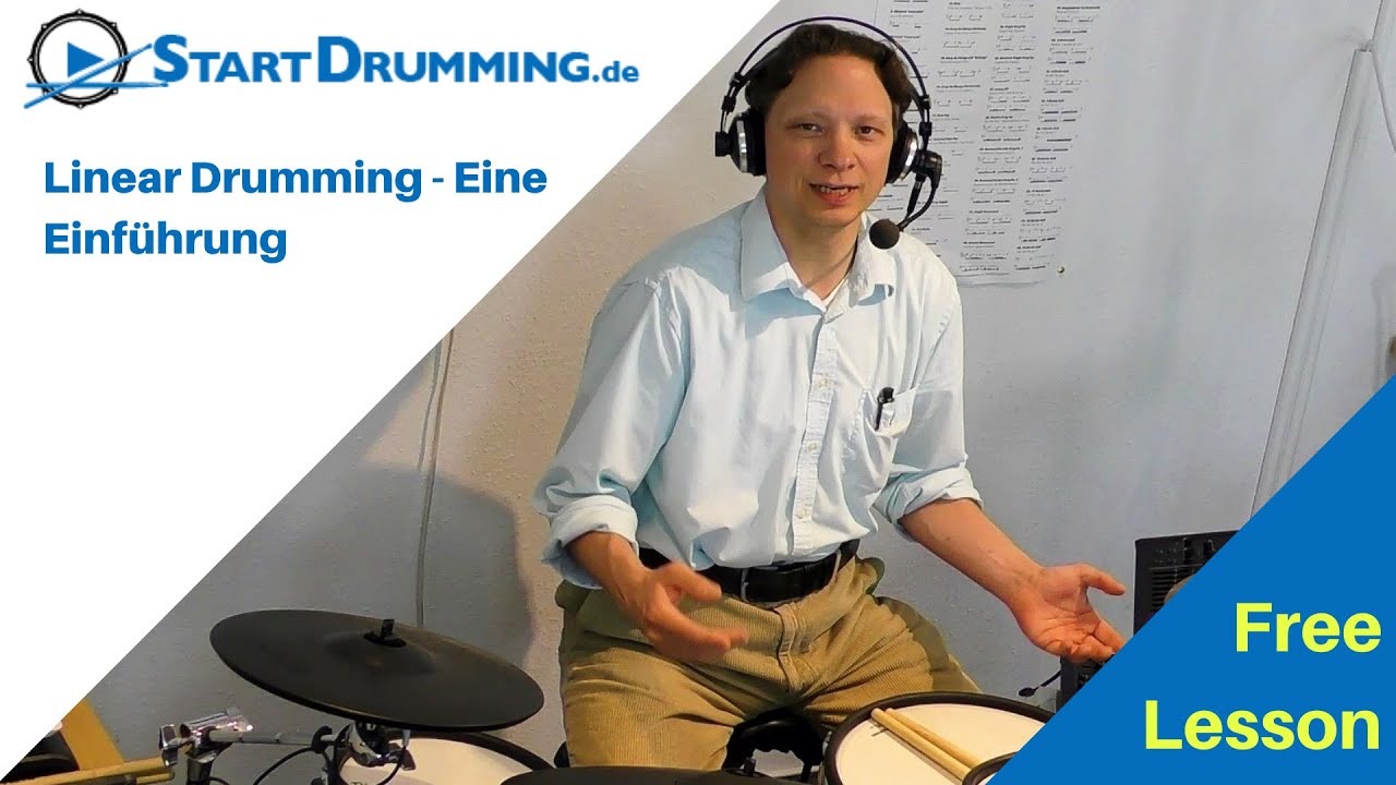 Linear Drumming Eine Einführung Youtube