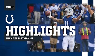 Two TDs for MPJ | Michael Pittman Jr. Highlights from Week 8
