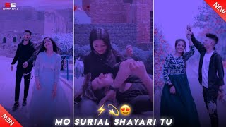 Mo Surial Shayari Tu Song Status ✨😍 Human Sagar Romantic Song Status ✨🥰 Odia Album Song ✨😍#shorts
