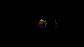 Drawing Rainbow Benzene using Python Turtle