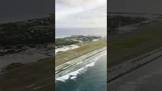 Small Island Airport in Maldives