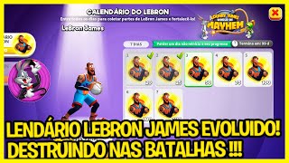 EVOLUI O TOON LENDÁRIO KING JAMES E DESTRUINDO NAS BATALHAS !! -Looney Tunes Word of Mayhem #29