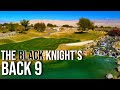 THE BLACK KNIGHT’S OASIS | Mission Hills North Gary Player BACK 9 Course Vlog with Drone Flyovers