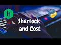 223 - Sherlock and Cost | Dynamic Programming | Hackerrank Solution | Python