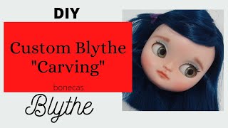 Icy Doll - Carving - Blythe Custom