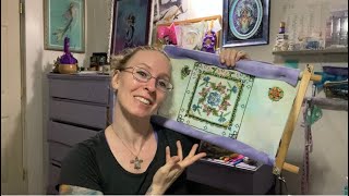 Flosstube #52 Chatelaine Season, New tattoo, and Kreinik news