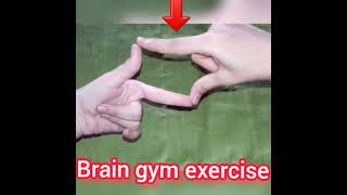 Brain gym exercise #shorts