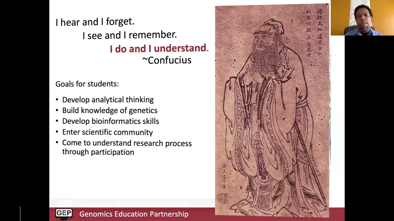 The Genomics Education Partnership, a nationwide collaboration of faculty - Vida Mingo