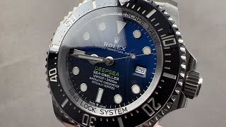 Rolex Deepsea Sea Dweller D-Blue "James Cameron" 126660 Rolex Watch Review