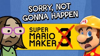 The Real Reasons We'll Never Get Mario Maker 3