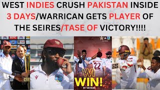 Sweet victory for West Indies!!! West Indies vs Pakistan 2nd test, full recap of how it went down