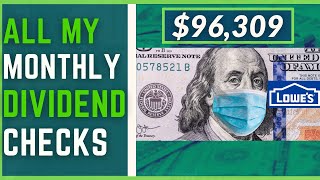 I Made THIS MUCH in Dividends from my $96,000 Portfolio!