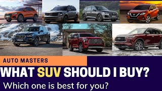What SUV Should I Buy?