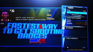 *NEW* FASTEST WAY TO MAX OUT ALL SHOOTING BADGES IN NBA 2K20! FASTEST SHOOTING BADGE METHOD 2K20!