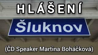 Archivní hlášení - Šluknov [ČD Speaker]