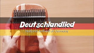 Deutschlandlied (National Anthem of Germany) | Kalimba Cover With Number \u0026 Letter Notations