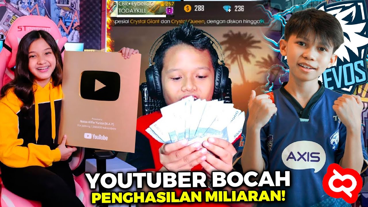 Masih Duduk Di Bangku Sd Inilah Youtuber Gaming Bocah Terkaya