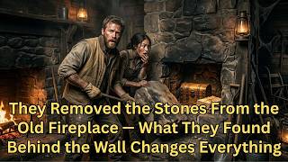 They Removed the Stones From the Old Fireplace — What They Found Behind the Wall Changes Everything