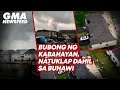 Bubong ng kabahayan, natuklap dahil sa buhawi | GMA News Feed