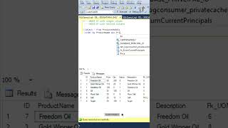 ORDER BY clause in SQL Server | Part-16 #beginners #sqlqueries #sql #shorts #sqlserver #database