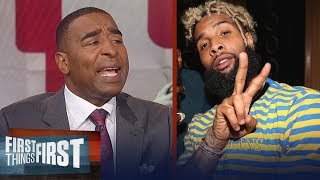 Cris Carter reveals two teams Odell Beckham Jr. is likely to leave Giants for | FIRST THINGS FIRST