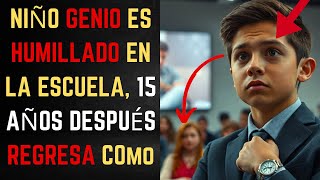 👨‍🎓NIÑO GENIO ES HUMILLADO EN LA ESCUELA, 15 AÑOS DESPUÉS REGRESA COMO🤯