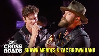 Shawn Mendes Zac Brown Band Perform Mercy CMT Crossroads