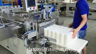 High speed Automatic small toilet tissue roll paper converting machine production line