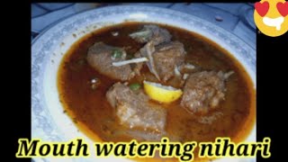how to make mouth watering "Beef Nihari"