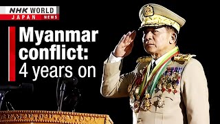 What's next for Myanmar, 4 years after military coupーNHK WORLD-JAPAN NEWS