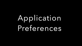 Step 3 Application Preferences