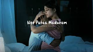 Nee Pataa Madhuram ( Slowed & Reverb) |   3 Movie | Slowfy Tunes