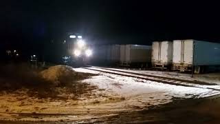 WAMX 3818 (GP38-2) Finishes Doing Car Switching in Merrill, WI