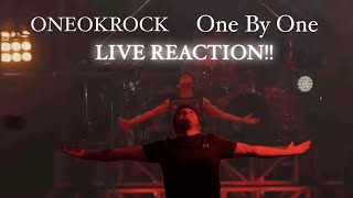 ONEOKROCK - One By One LIVE REACTION! (I sneeze so hard my room explodes)